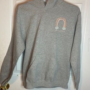 Gray (radiate positivity) Hoodie